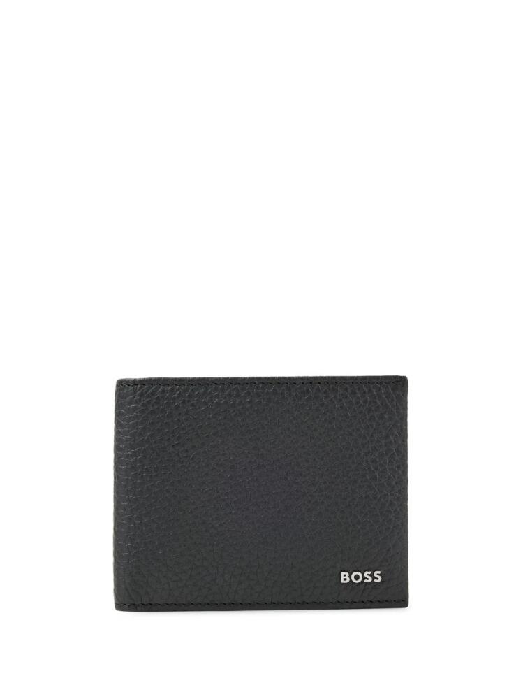 BOSS bi-fold leather wallet - Black Cover