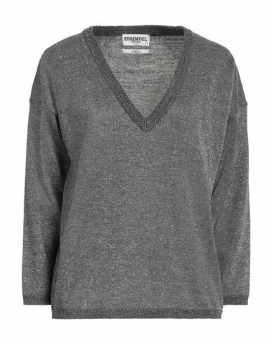 Essentiel Antwerp Woman Sweater Grey Polyester, Acrylic, Wool Cover