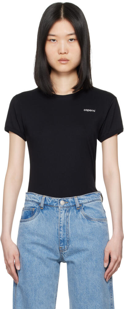 Coperni Black Printed Logo T-Shirt Cover