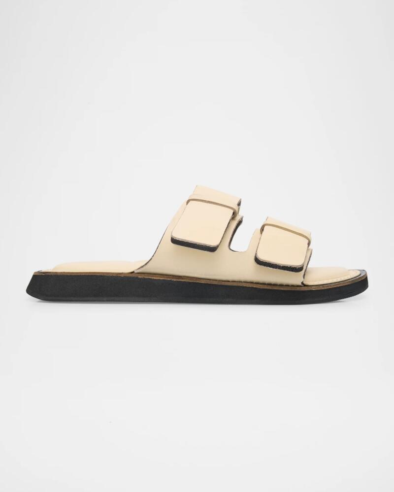 Rag & Bone Parker Leather Dual Band Slide Sandals Cover