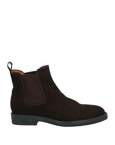 Barrett Man Ankle boots Dark brown Leather Cover