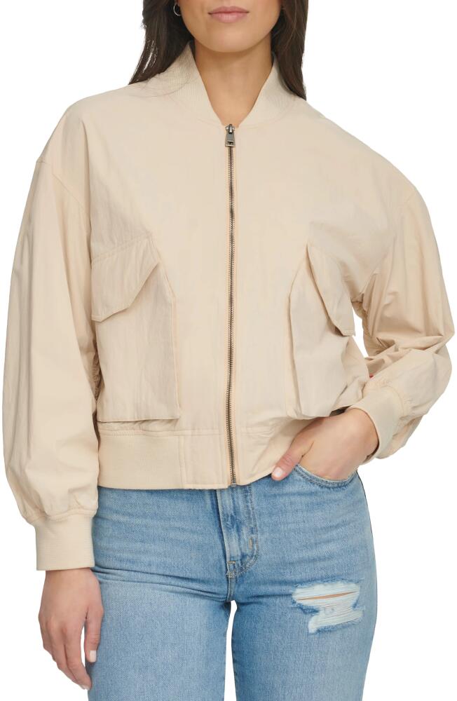 levi's Techy Nylon Bomber Jacket in Frappe Cover