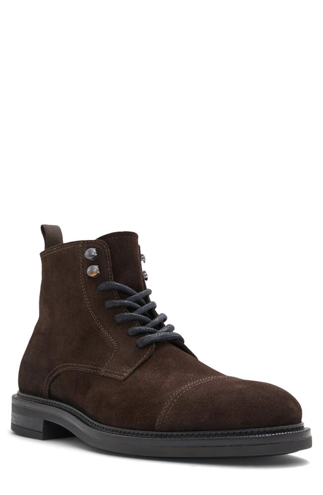 ALDO Unilis Lace-Up Boot in Dark Brown Cover