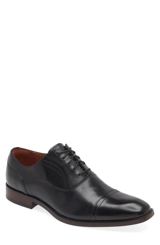 Florsheim Sorrento Cap Toe Oxford in Black Cover