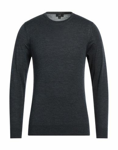 Dunhill Man Sweater Midnight blue Wool Cover