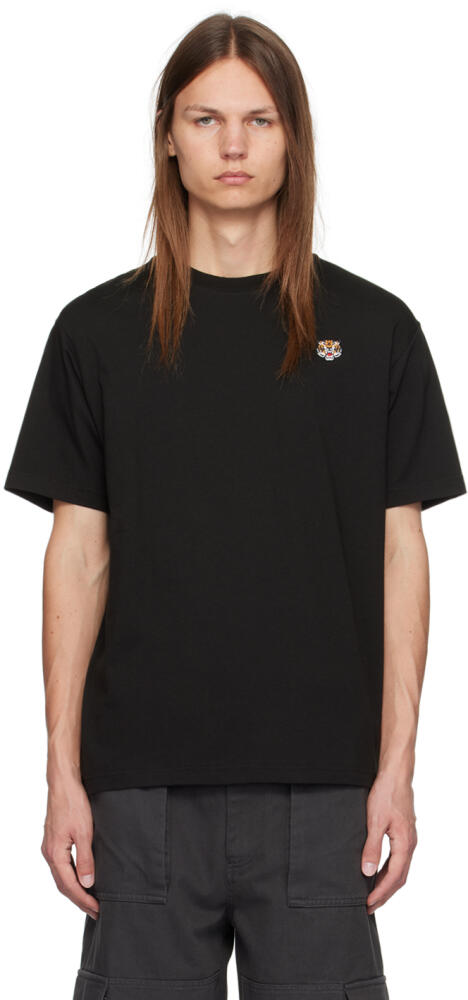 Kenzo Black Kenzo Paris Lucky Tiger T-Shirt Cover