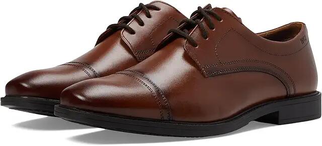 Nunn Bush Baxter Cap Toe Oxford (Cognac) Men's Lace Up Wing Tip Shoes Cover