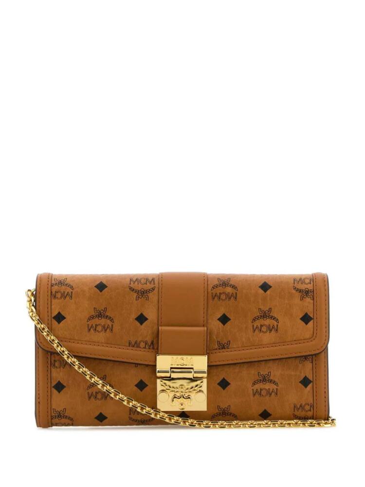 MCM Tracy wallet - Brown Cover