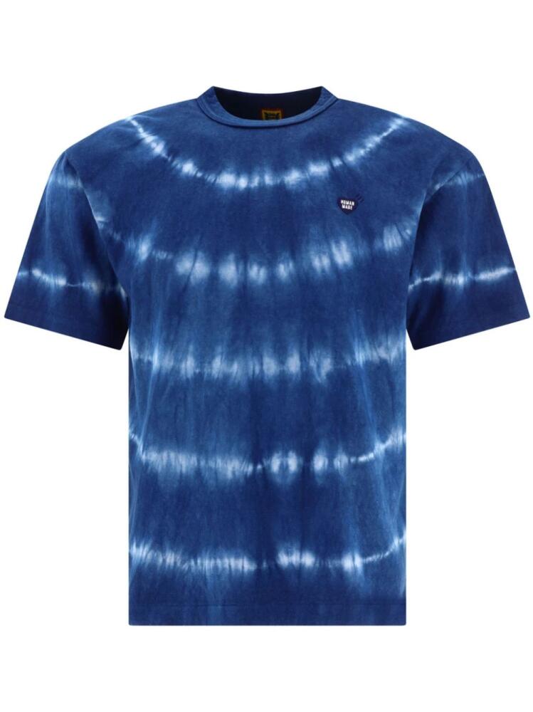 Human Made dyed patterned t-shirt - Blue Cover