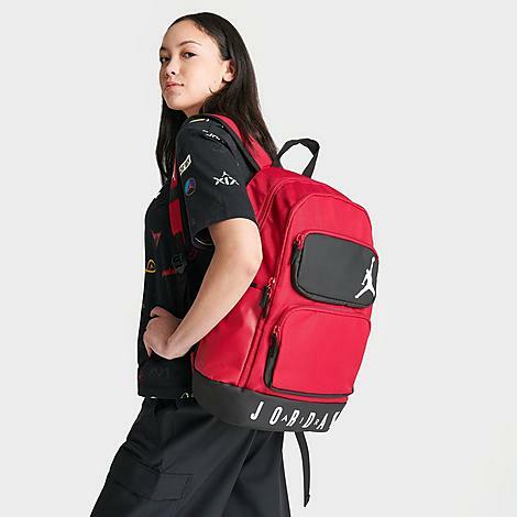 Jordan Backpack (25L) in Red/Red 100% Polyester Cover