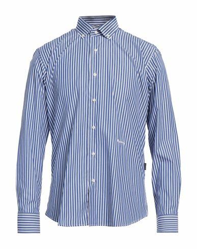 Aquascutum Man Shirt Blue Cotton Cover