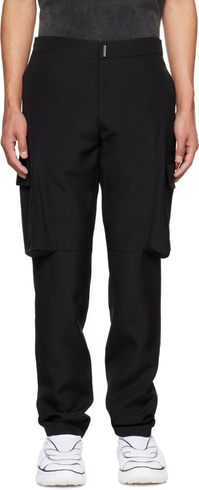 Givenchy Black Slim-Fit Cargo Pants Cover