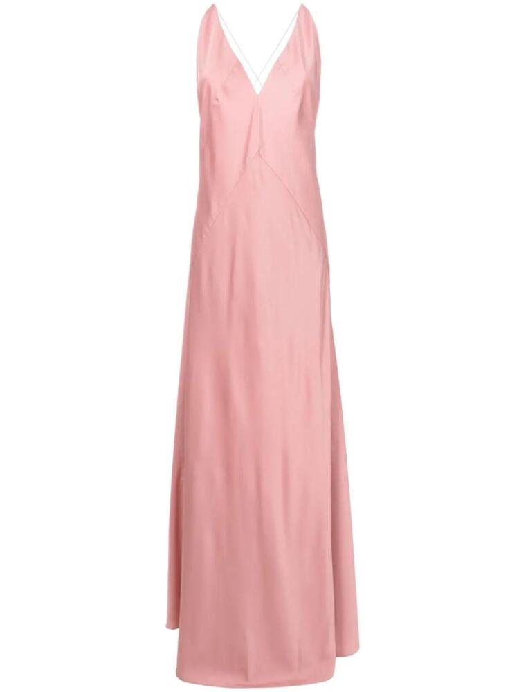 Lethicia Bronstein Lethicia satin gown - Pink Cover