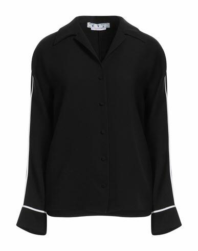 Off-white Woman Shirt Black Polyester Cover