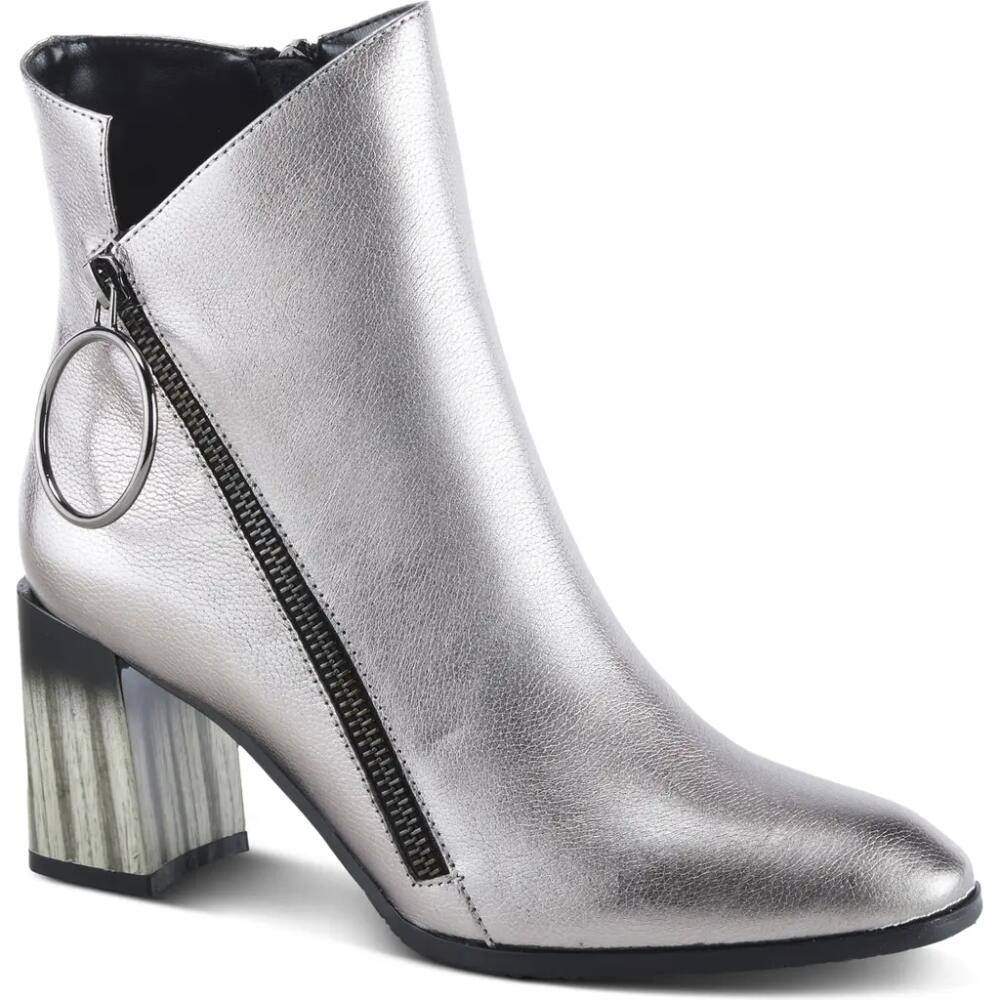 AZURA BY SPRING STEP Fabulosa Bootie in Pewter Cover