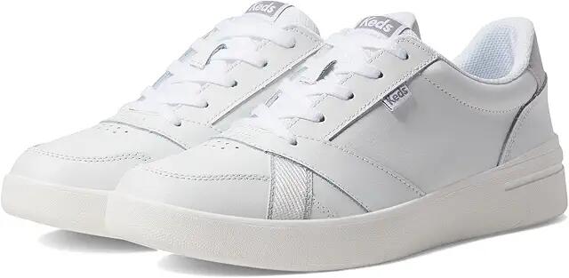 Keds The Court Lace Up (White/White) Women's Shoes Cover