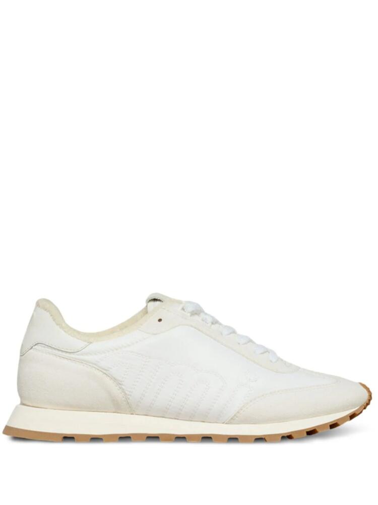 AMI Paris New Rush panelled sneakers - White Cover