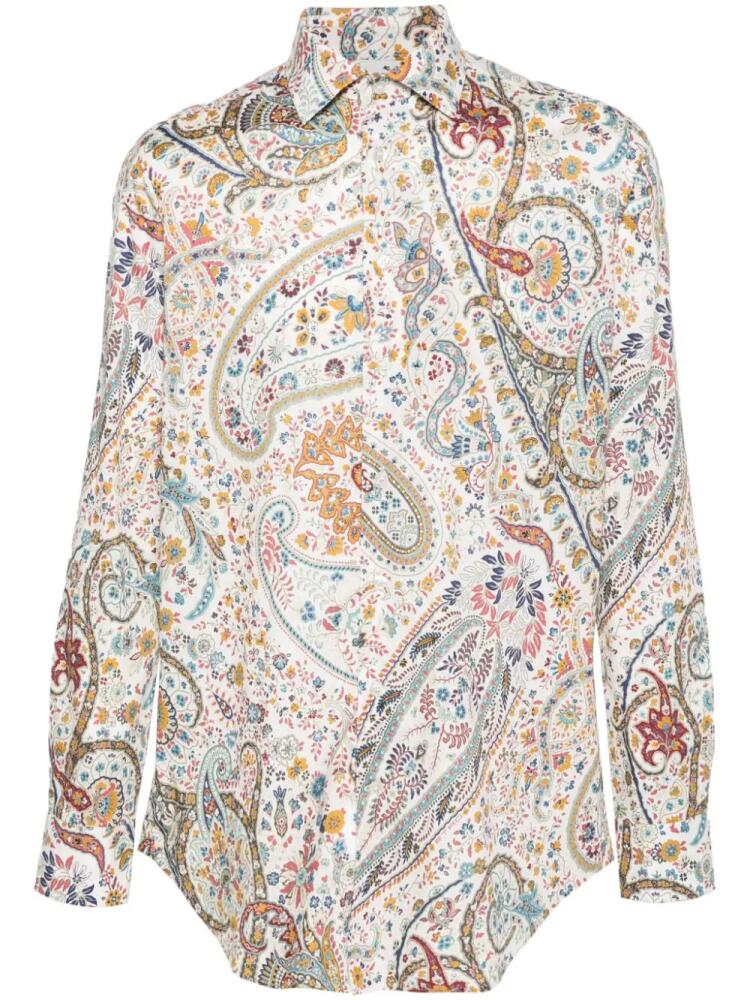 ETRO paisley-print shirt - White Cover