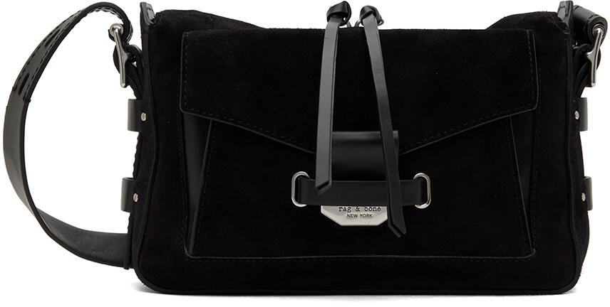 rag & bone Black Small Field 2.0 Messenger Bag Cover