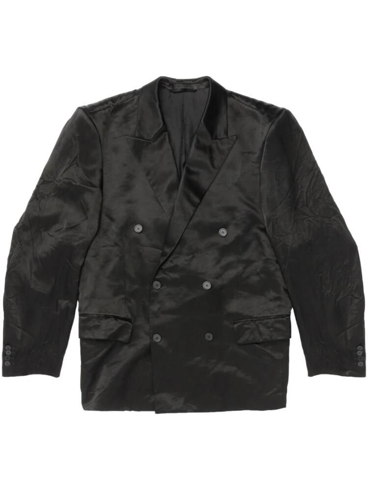 Balenciaga Steroid double-breasted blazer - Black Cover