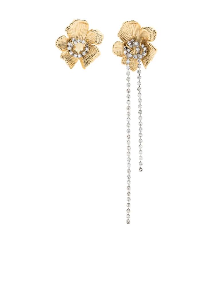 Maje Flower earrings - Gold Cover