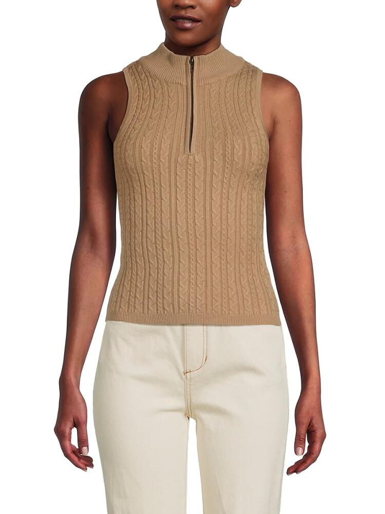 Heartloom Women's Yuiko Sleeveless Knit Top - Taupe Cover