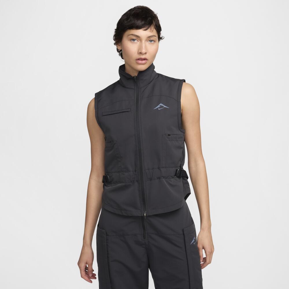 Nike Women's Trail Repel Running Vest in Black Cover