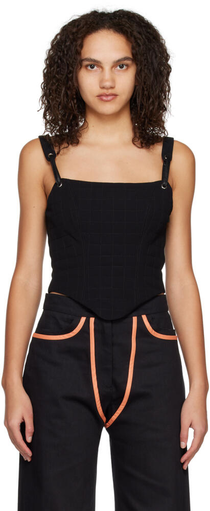 Paris Georgia Black Lottie Tank Top Cover