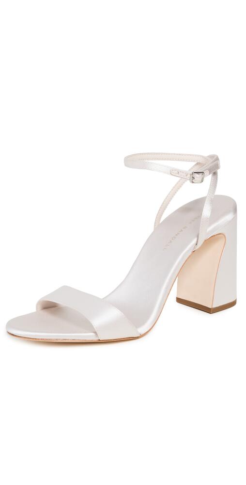 Loeffler Randall Malia Curved Heel Simple Sandals Cream Cover