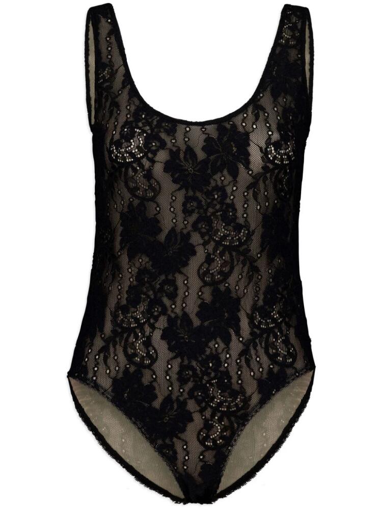 ZIMMERMANN floral-lace bodysuit - Black Cover