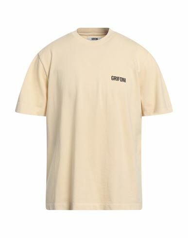 Grifoni Man T-shirt Sand Cotton Cover