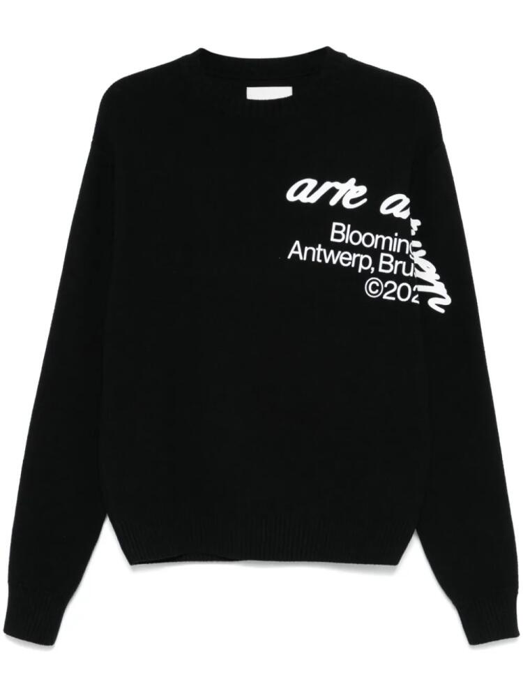 ARTE Blooming Ideas sweater - Black Cover