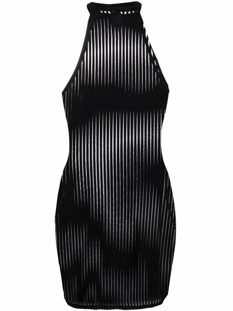 Maison Close Bande à Part striped dress - Black Cover