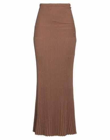 Gai Mattiolo Woman Maxi skirt Camel Polyamide, Viscose, Wool, Cashmere, Polyester Cover