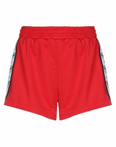 Chiara Ferragni Woman Shorts & Bermuda Shorts Red Polyester Cover