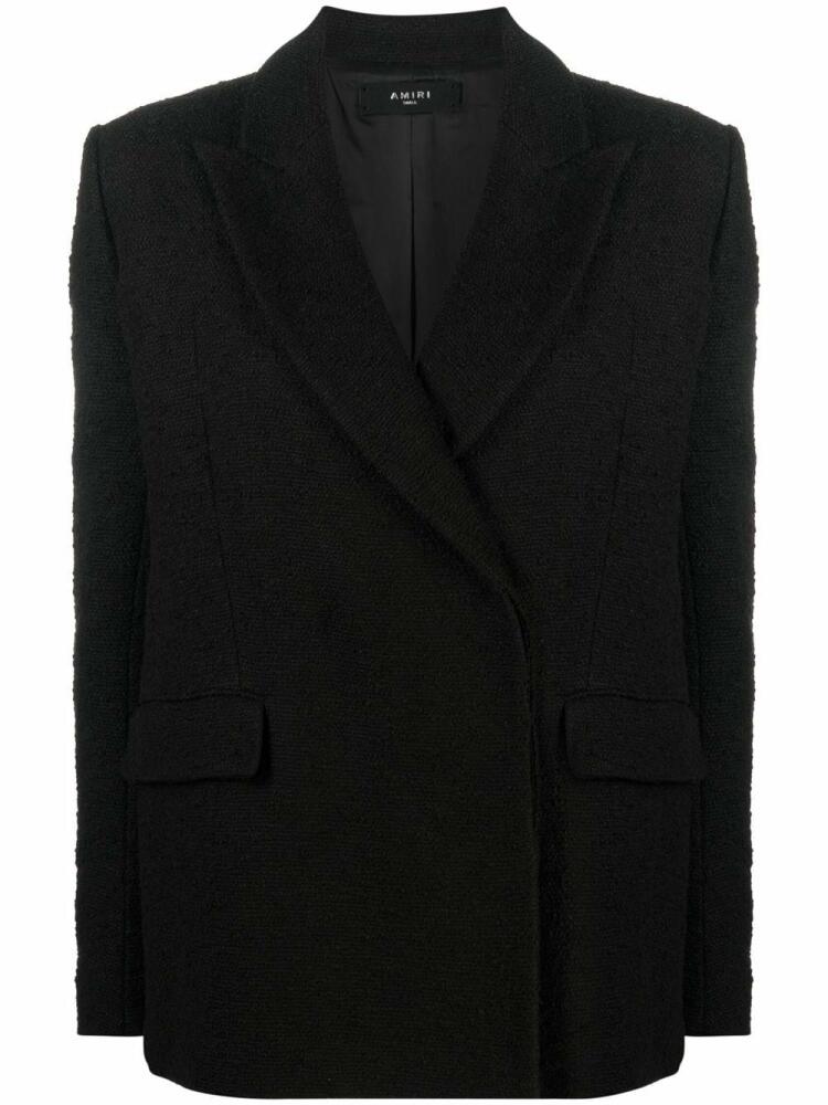 AMIRI single-breasted button-fastening jacket - Black Cover