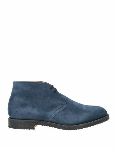 Church's Man Ankle boots Navy blue Leather Cover