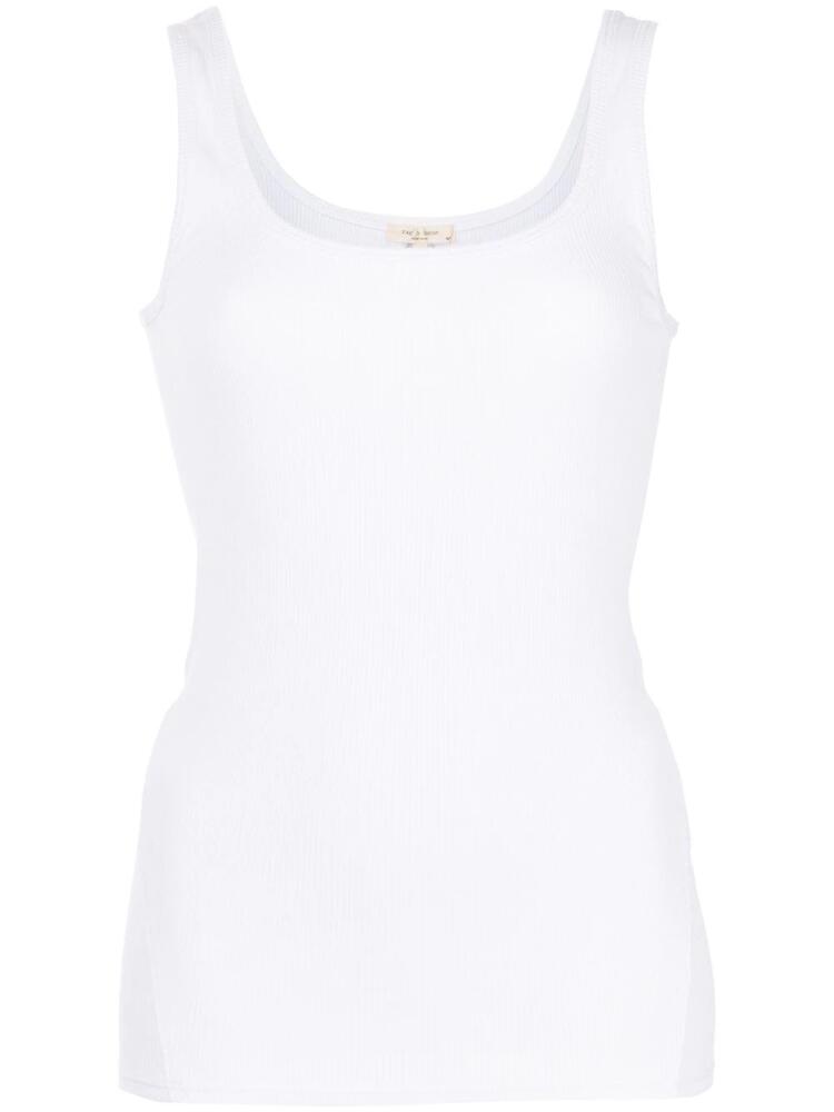 rag & bone scoop neck tank top - White Cover