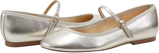 Marc Fisher LTD Espina (Gold Leather) Women's Flat Shoes Cover