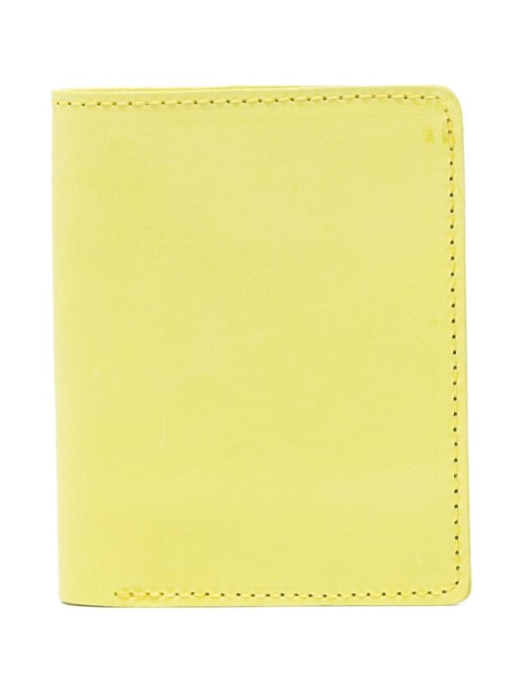 Guidi PT3 wallet - Yellow Cover