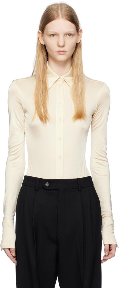 Sportmax Beige Pera Bodysuit Cover