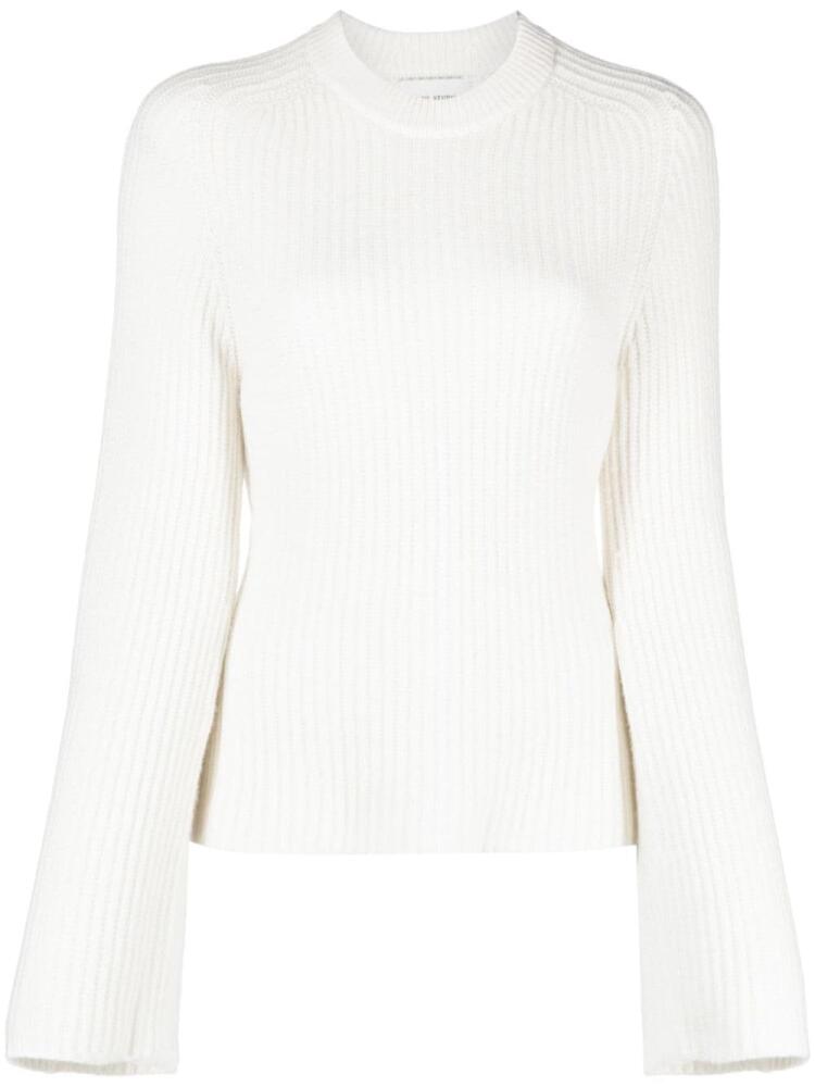 Loulou Studio Kota cashmere jumper - Neutrals Cover