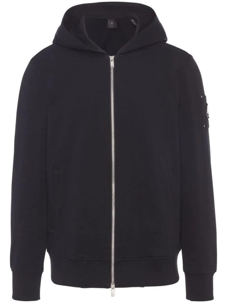 Moose Knuckles Hartsfield zip-up hoodie - Black Cover