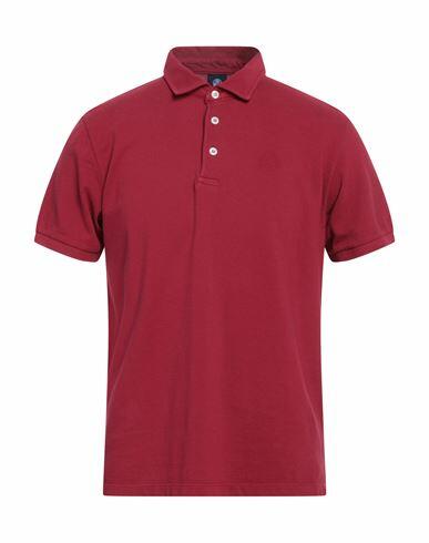 North Sails Man Polo shirt Burgundy Cotton Cover