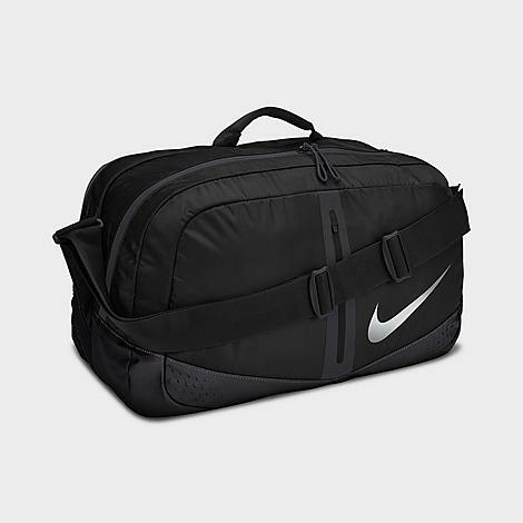 Nike Run Duffel Bag in Black/Black 100% Polyester Cover