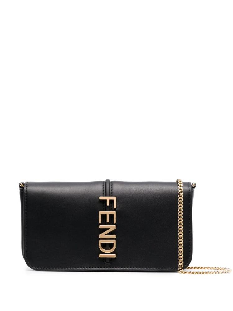 FENDI Fendigraphy leather wallet - Black Cover