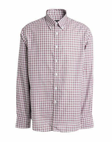 Dunhill Man Shirt Red Cotton Cover