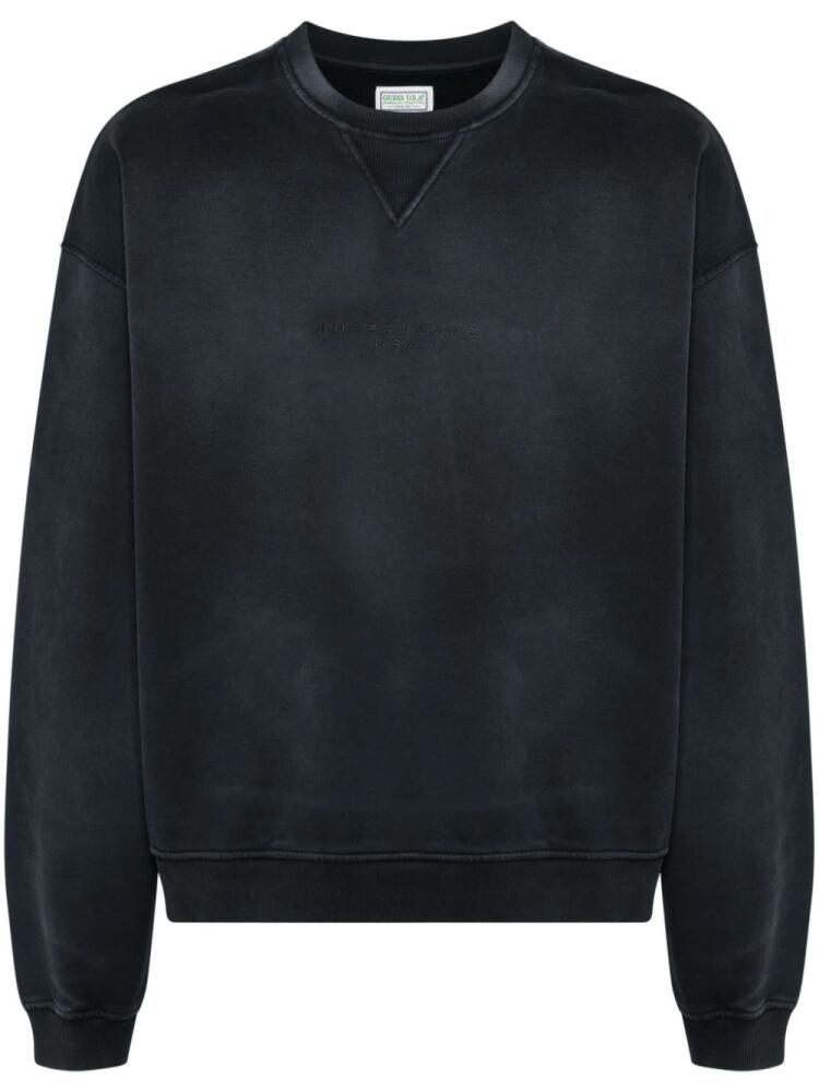 GUESS USA logo-embroidered sweatshirt - Black Cover