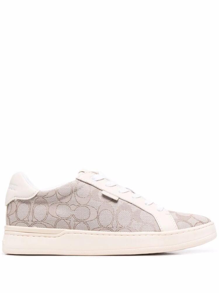 Coach Lowline Luxe low-top sneakers - Neutrals Cover