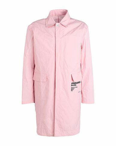 Dsquared2 Man Overcoat & Trench Coat Light pink Polyester, Polyamide Cover